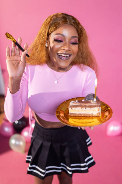 istock Birthday Bliss: Joyful Wish and Cake Delight 1944754618