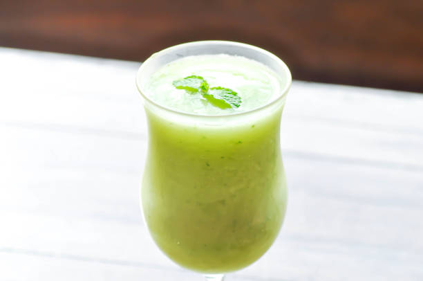 istock fruit juice or apple juice , apple smoothie or fruit smoothie or green apple smoothie 1944809843