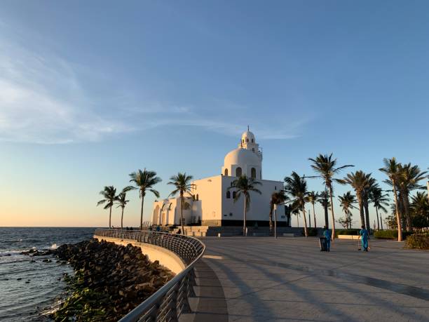 istock The awesome view if the mosque beside the ocean 1944850835
