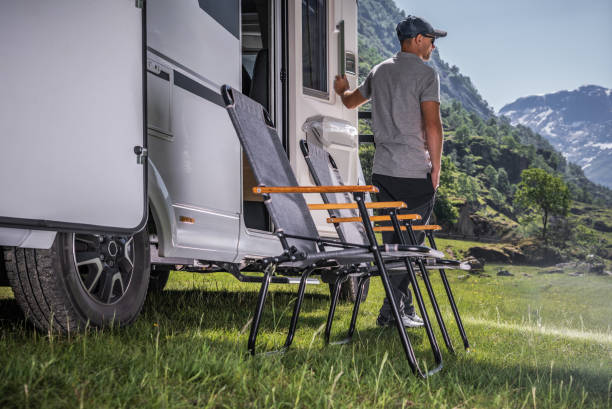 istock Vacation in a Recreational Vehicle Camper Van 1944866921