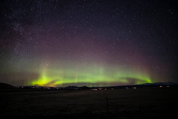 istock Northern lights over Hella 1944876699