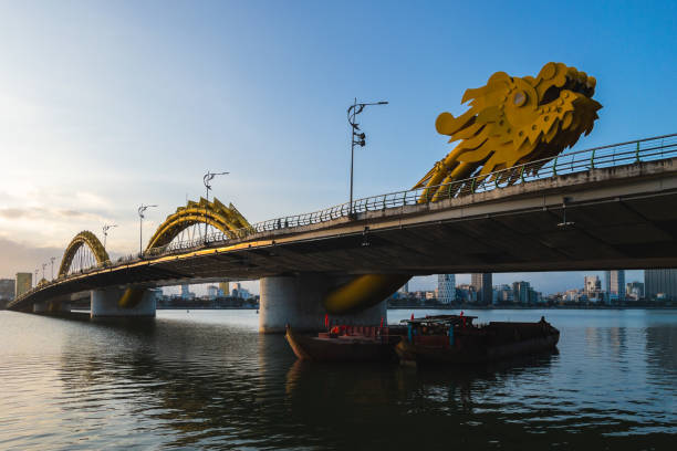 istock Dragon Bridge over han river in vietnam 1944887586