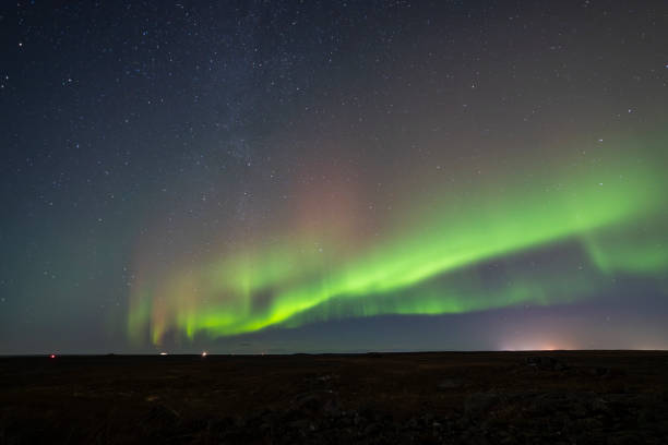 istock Northern lights over Keflavik penisula 1944891371