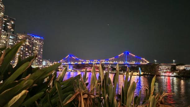 istock Brisbane Story Bridge at night 1944917345
