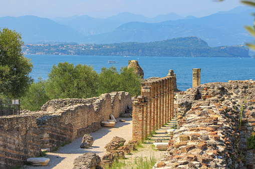 The oldest part of the structure dates back to the first century B.C. The complex was renovated in the XX. century and it is now a museum and archaeological site. This segment was featured in the film by Luca Guadagnino based on André Aciman's novel, Call Me By Your Name.