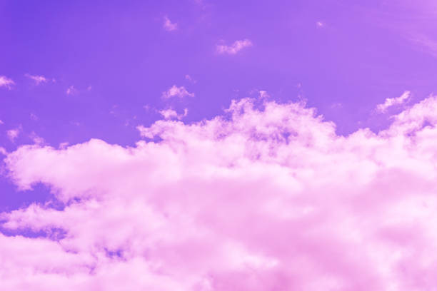 istock Beautiful dramatic pink cloud sky purple and violet tones Background.Toned. 1944994644