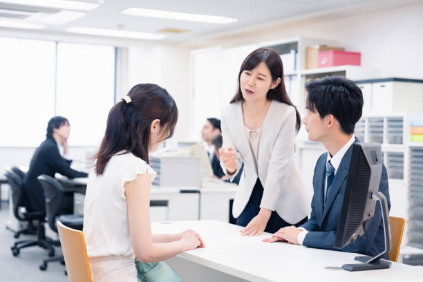 istock Contact staff to respond to customer's need for help. 1945027563