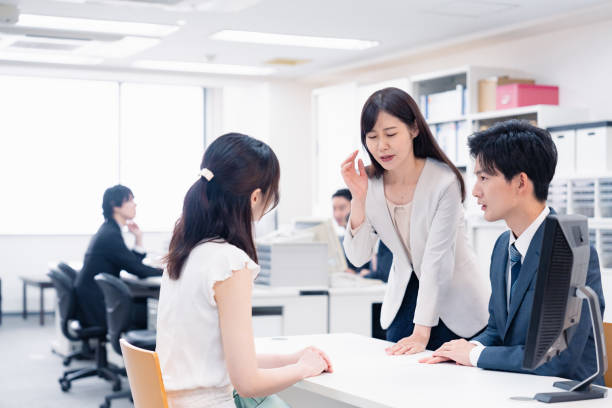 istock Contact staff to respond to customer's need for help. 1945027569