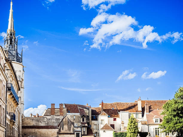 istock Cultural Heritage Explored: Discovering Auxerre's Timeless Street Scenes 1945102870