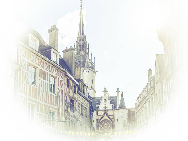 istock Cultural Heritage Explored: Discovering Auxerre's Timeless Street Scenes 1945103379