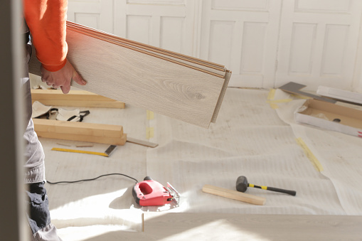 Step by step of laminate flooring installation