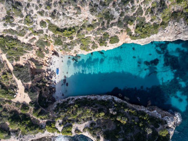 istock Drone view Calo des Moro and s'Almunia 1945201565