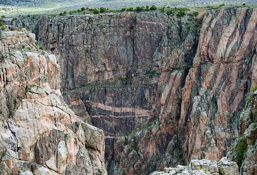 Painted Wall, Black Canyon Of The Gunnison, Colorado - United States