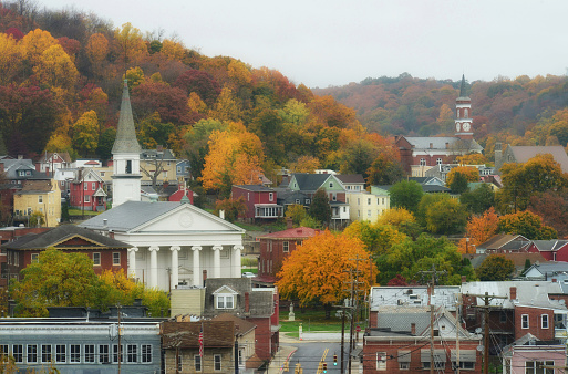 Cumberland Maryland is a truly picturesque small town in Maryland. It is particularly beautiful during the Autumn season.