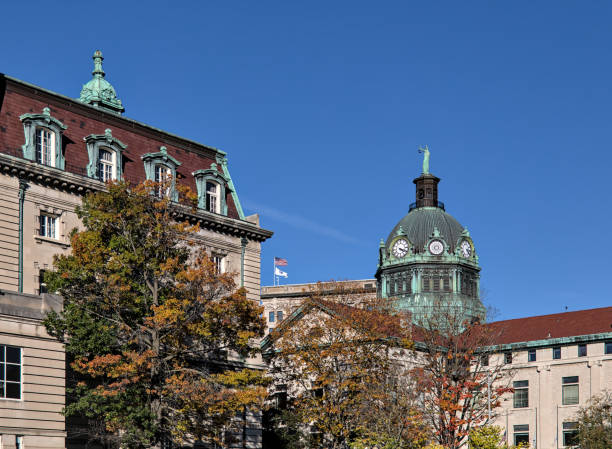 istock binghamton courthouse building (court house in downtown district of small town in the southern tier of new york state) legal trial prosecution (law enforcement) autumn fall day 1945367815