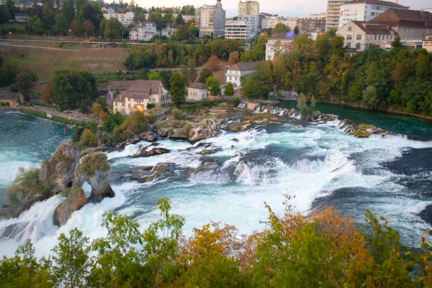 Schaffhausen Rheinfall Scenary
