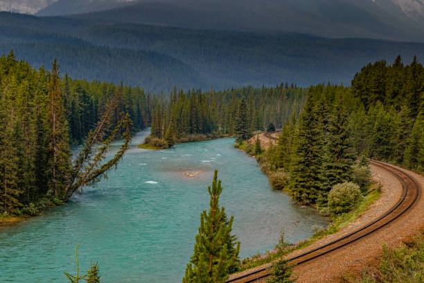 istock Morants Curve Banff National Park Alberta Canada 1945789462