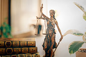 The Statue of Justice, lady justice or Iustitia