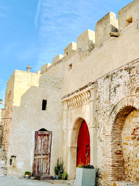 istock Streetscapes and building facades in Tangier, Morocco 1946077341