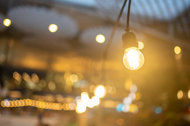 istock Decorative lights outdoors 1946124448