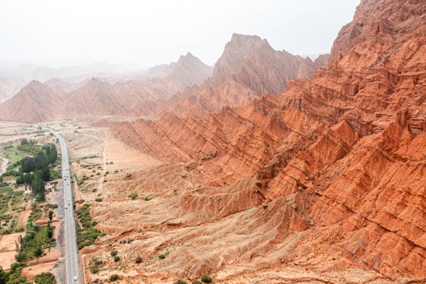 istock The Red Canyon in the Tianshan Mountains 1946325997