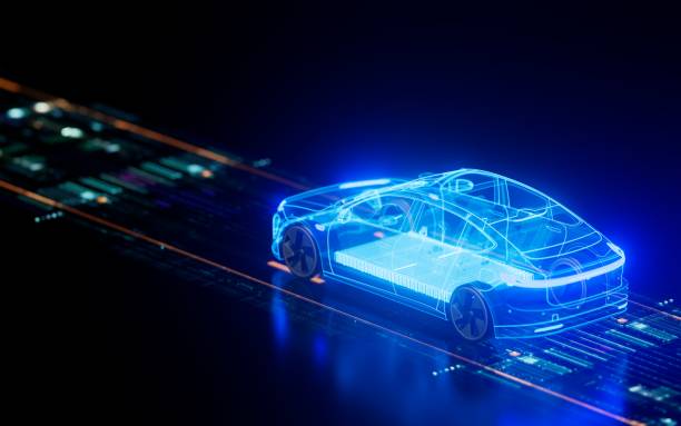 istock Driverless Autonomous Self Driving Artificial Intelligence Lithium Battery Electric Vehicle Lidar Avoidance 1946360016