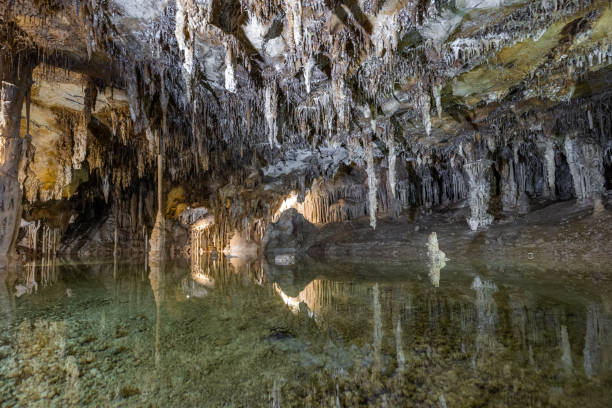 istock Reflection pool inside the Lehman caves, Nevada 1946380848