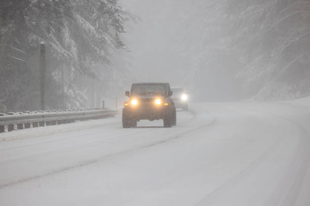istock Driving in the snow 1946384522