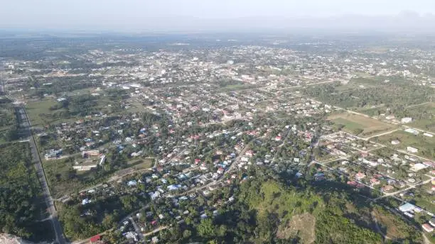 Belmopan is the small capital city (by population) in continental America