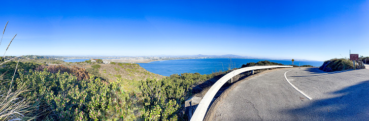 Panorama view of Point Loma California