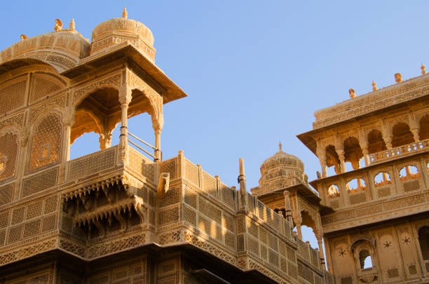 istock Beautiful and colorful Haveli at Jaisalmer 1946830562