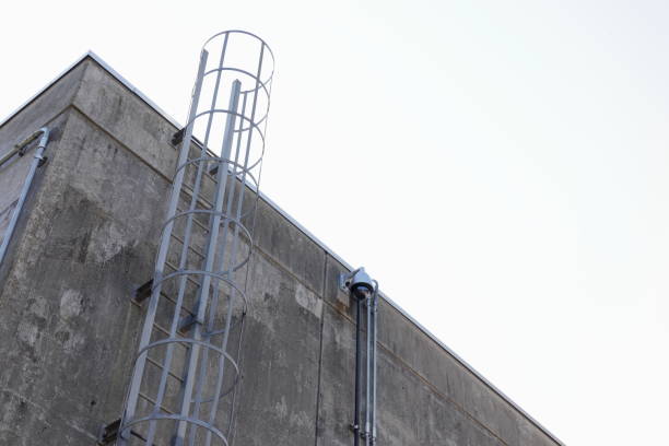 istock Ladder to the roof 1946981412