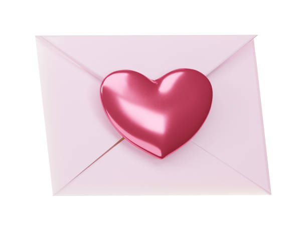 istock Valentine 3D icon image Ideal for digital greetings, this 3D image conveys affection with elegance and adds a touch of celebration isolated on a transparent background. 1947085662