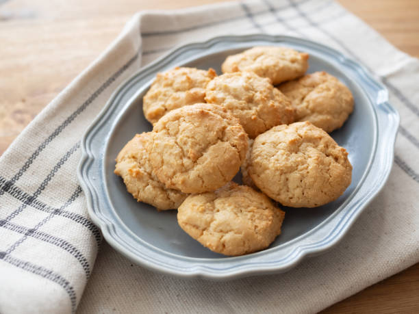 istock Amaretti cookies on a plate 1947254072