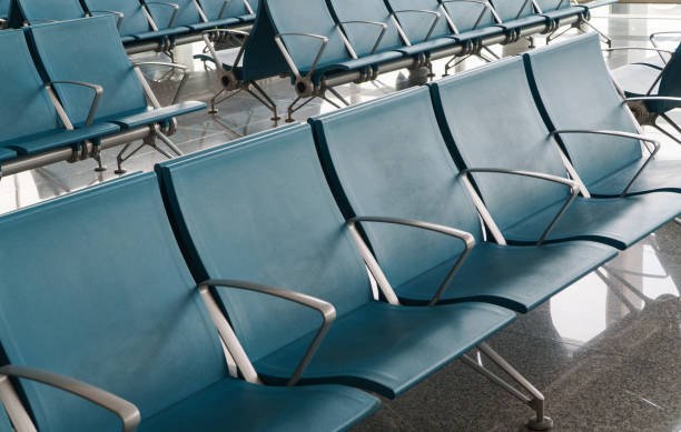 istock Armchairs in the waiting hall 1947296879