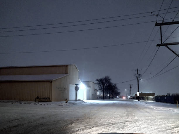 istock Industrial Snowy Roads 1947300647