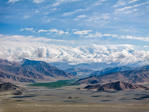 China, Xinjiang, Kashgar, Pamir Plateau, Kunlun Mountains