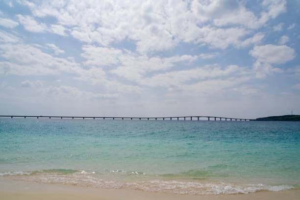 istock Yonaha Beach and beautiful shining seascape 1947344304