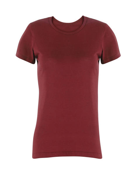 istock Red woman Shirt 1947387028
