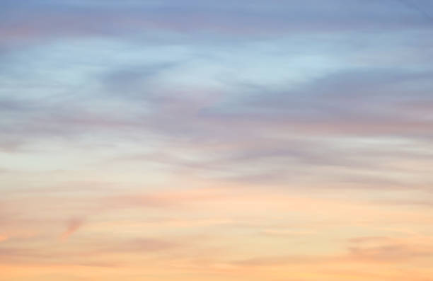 istock pastel colors from the sunset in the sky without sun 1947389156