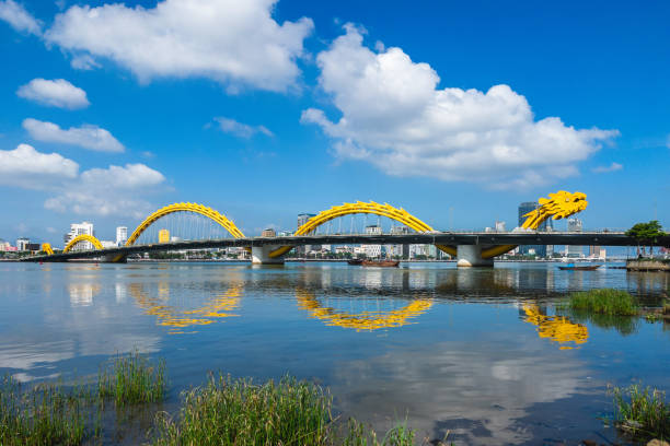 istock Dragon Bridge crossing han river in vietnam 1947463112