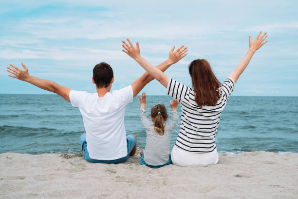 istock Happy family with kid spending time together and having fun 1947466069