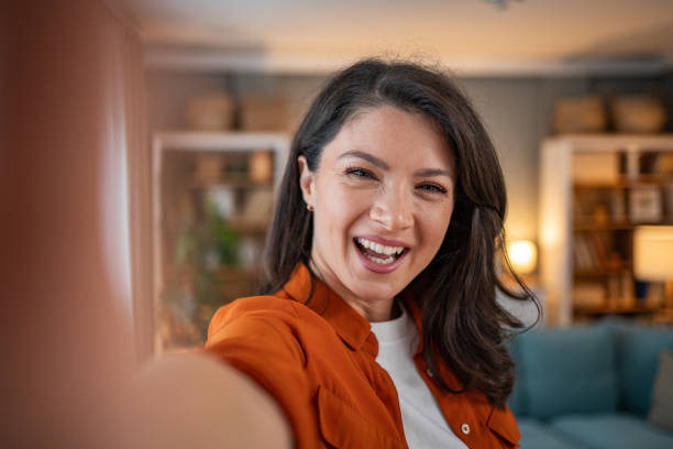 istock Selfie from the living room 1947470497