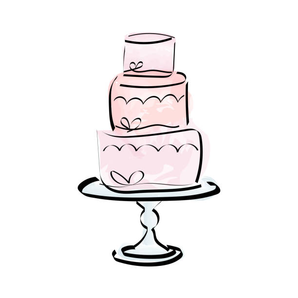 kuvapankkikuvitukset aiheesta cake - hääkakku