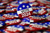 2024 USA Presidential Election Pins