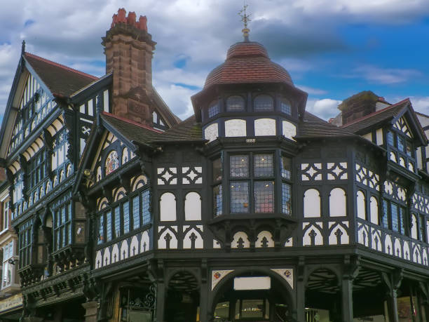 istock Street in Chester, England 1947519647