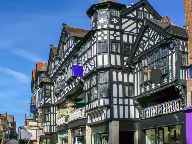 istock Street in Chester, England 1947519693
