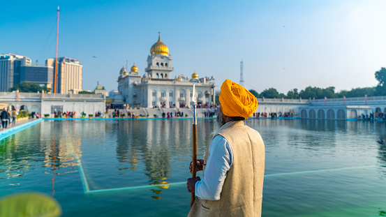 Golden Temple in Amritsar, India - holy temple of the Sikhs