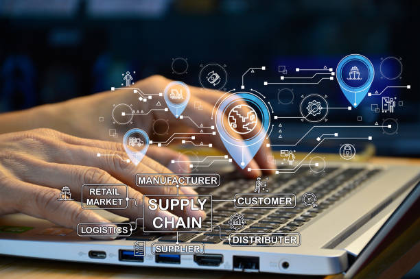 istock Concept of transportation system management the most efficient international,transportation technology 1947532986