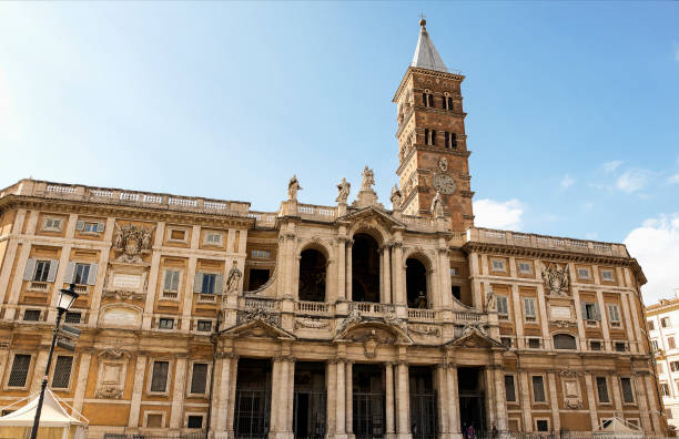 istock Religious Architecture in Rome, Lazio Province, Italy. (Basilica Papale di Santa Maria Maggiore) 1947560142